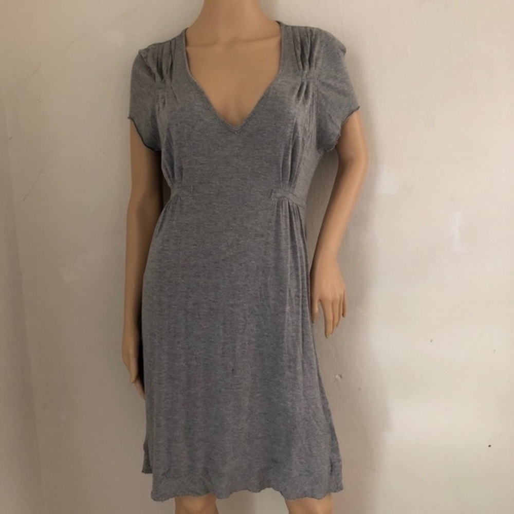 J. Crew summer dress gray sleeveless size M